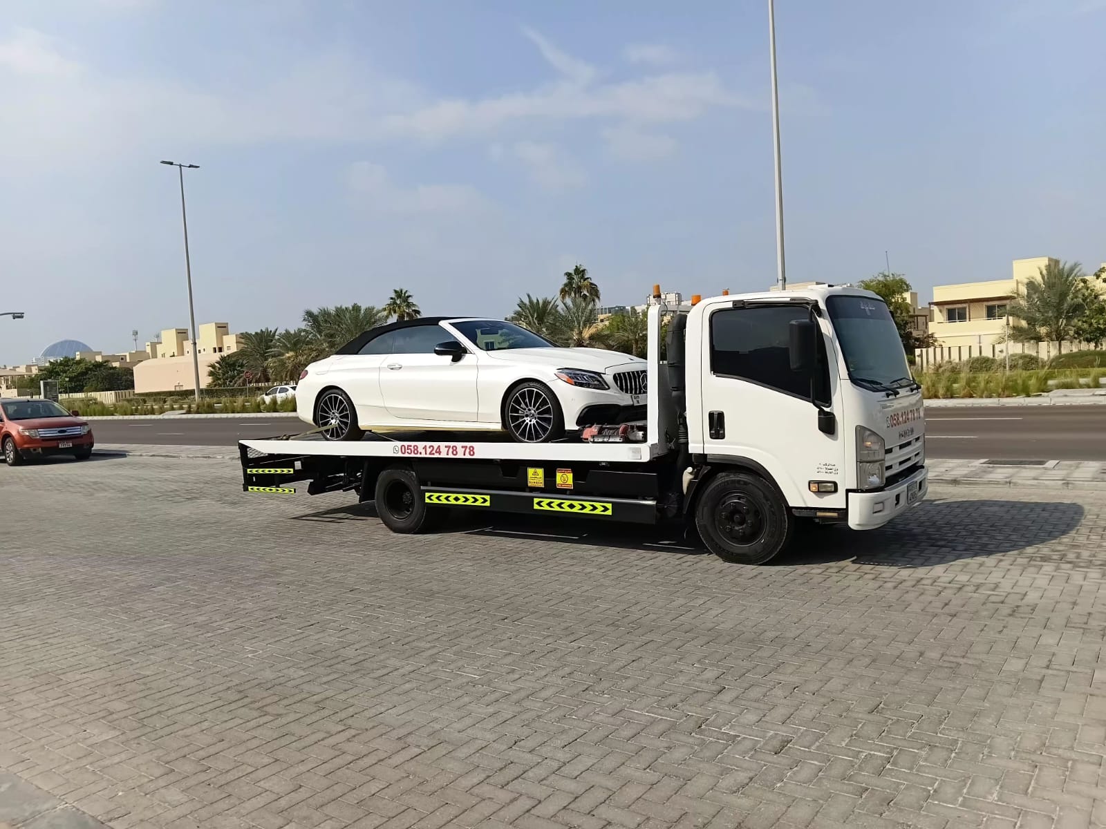 Recovery truck Gulf